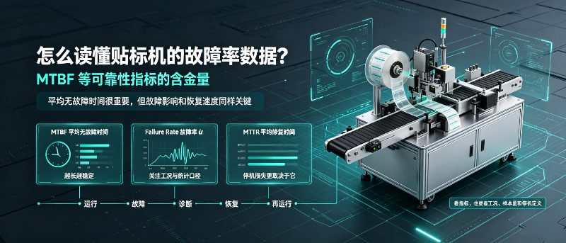 怎么读懂贴标机的故障率数据？MTBF 等可靠性指
